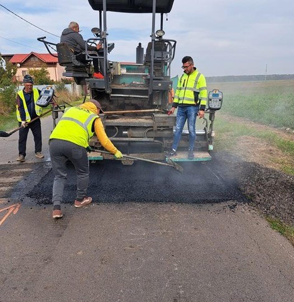 S-a investit constant în infrastructura rutieră din Brănești