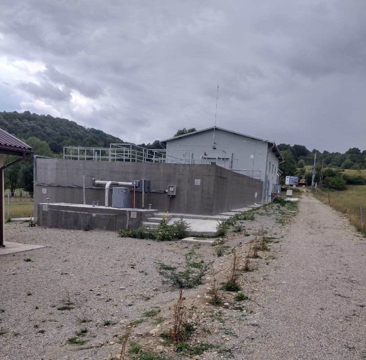 Noua stație de epurare de la Novaci, finalizată