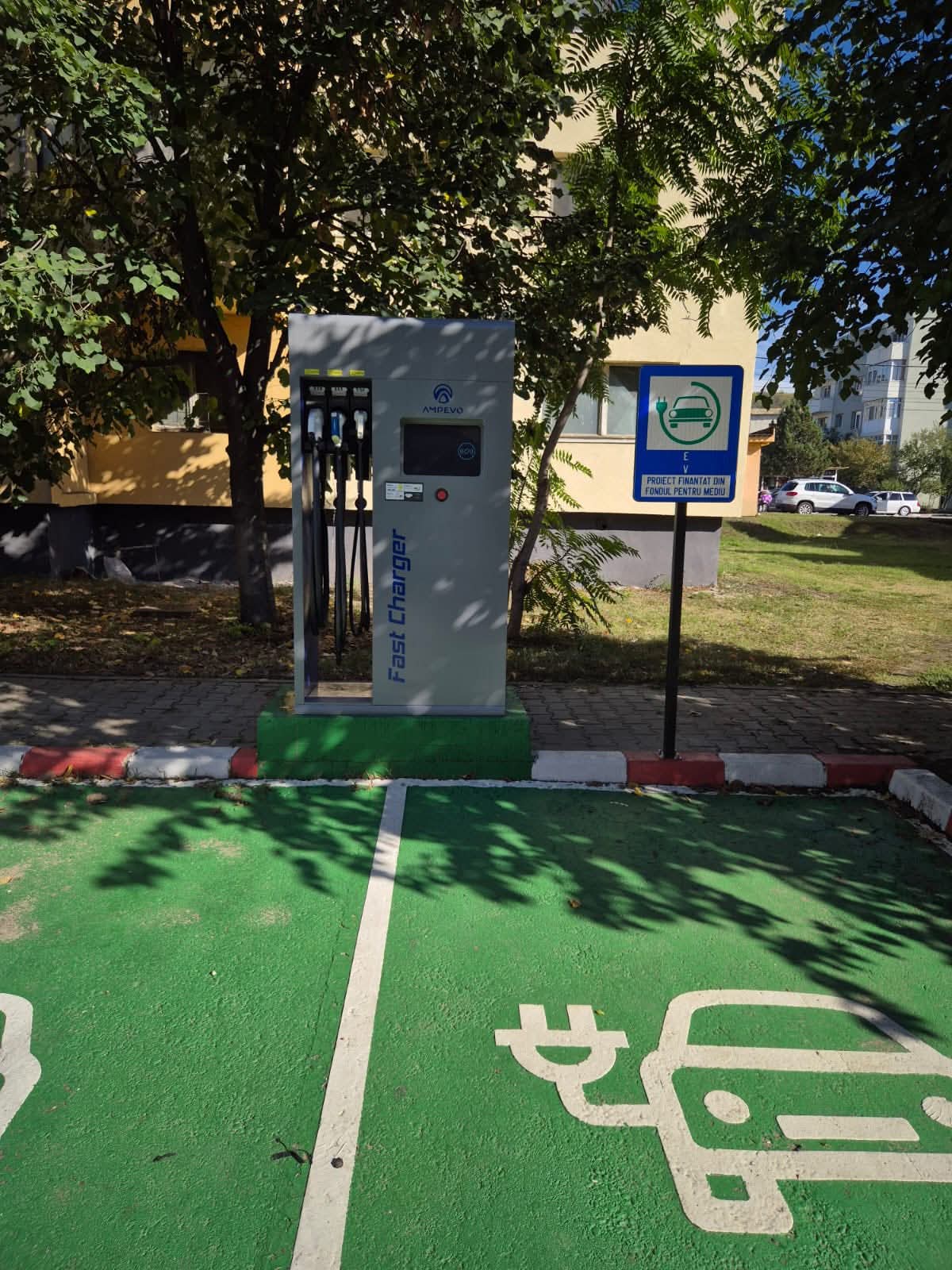 5 stații de încărcare pentru mașini electrice, puse în funcțiune, la Mătăsari