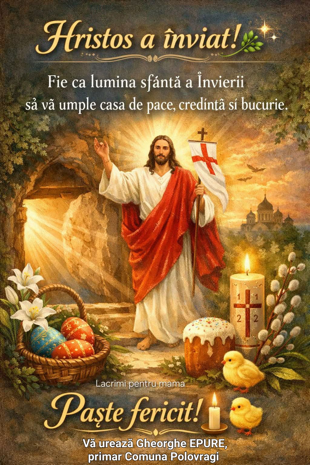 Felicitare Primăria Polovragi