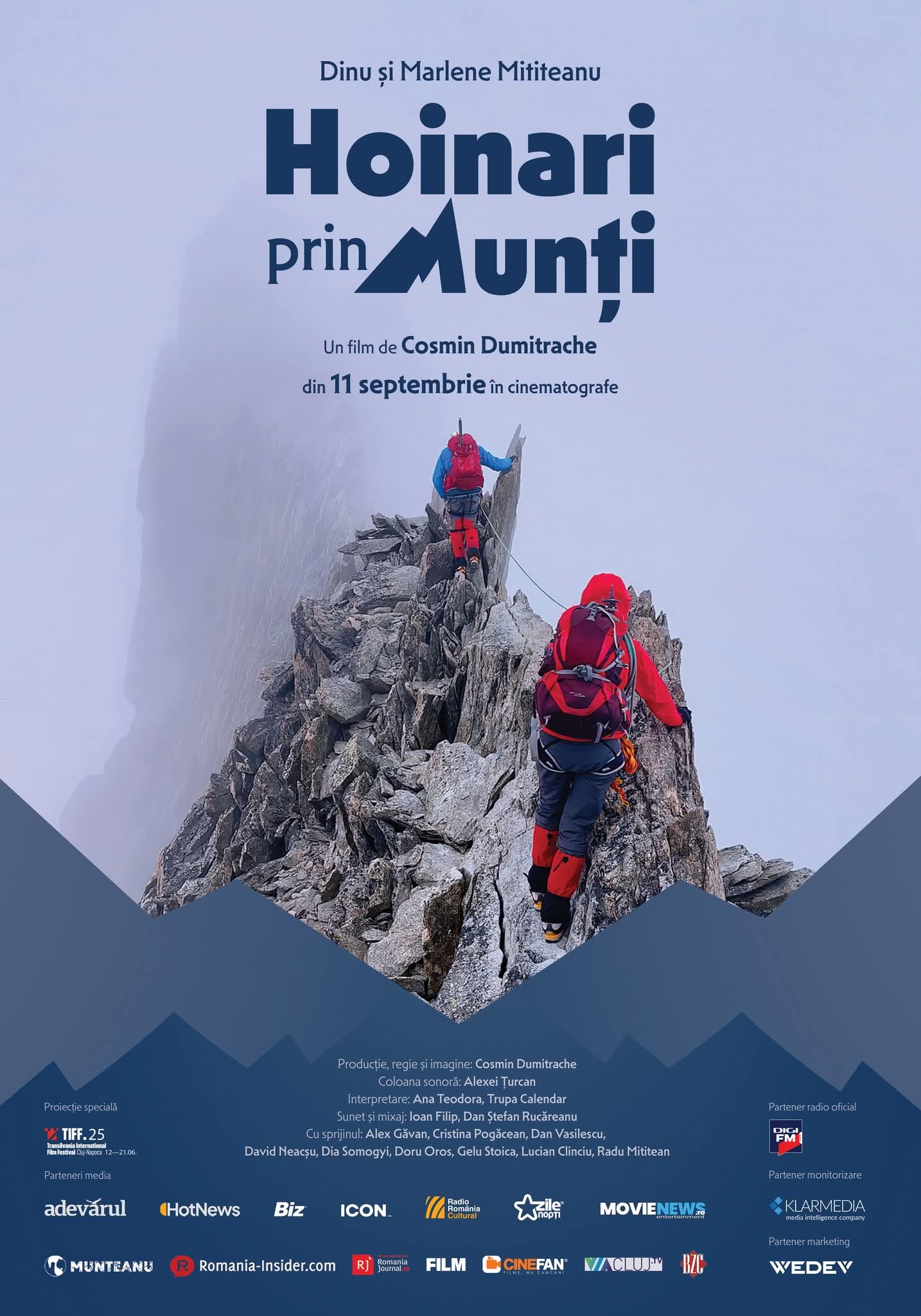 Filmul Hoinar prin munți, în premieră la Tg-Jiu